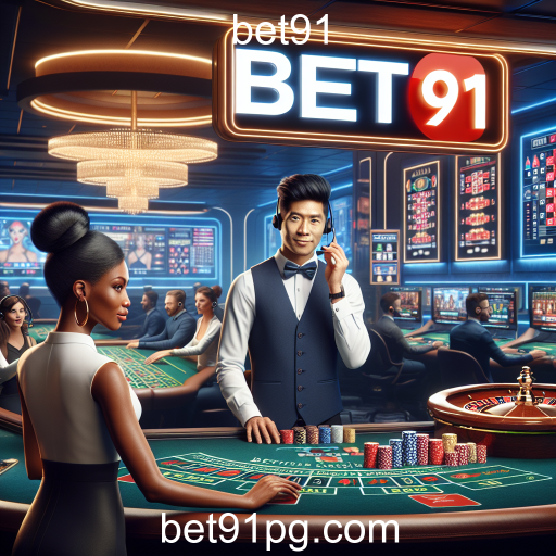 Experimente a Emoção do Casino ao Vivo no Bet91
